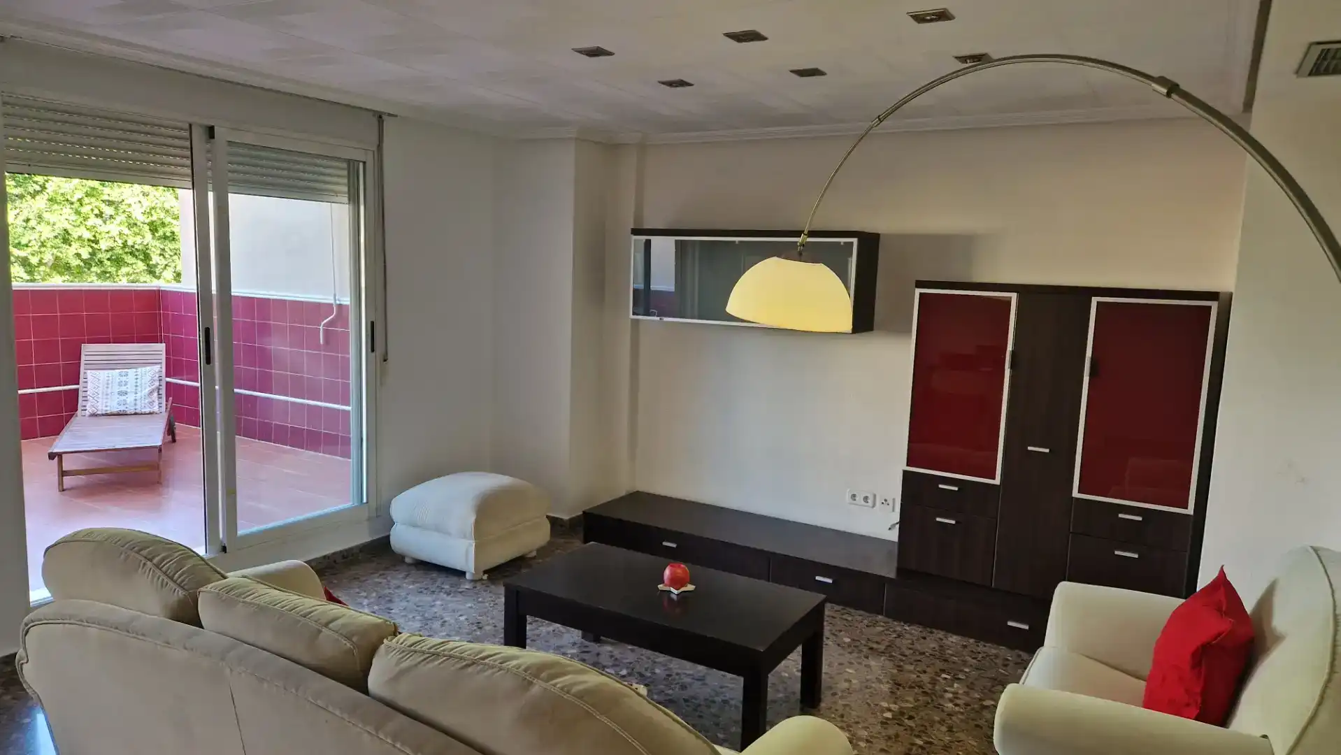 Wohnzimmer von Wohnung zur Miete in Massanassa mit Klimaanlage