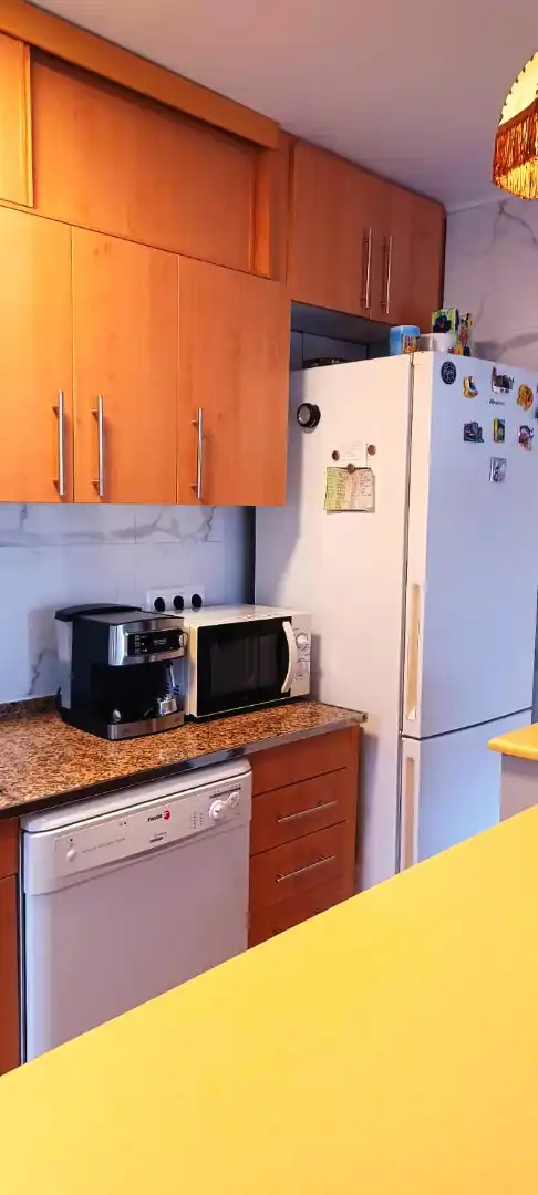 Kitchen of Flat for sale in Cambrils  with Air Conditioner, Terrace and Furnished