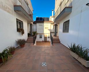 Exterior view of Single-family semi-detached for sale in Cájar  with Air Conditioner, Private garden and Terrace