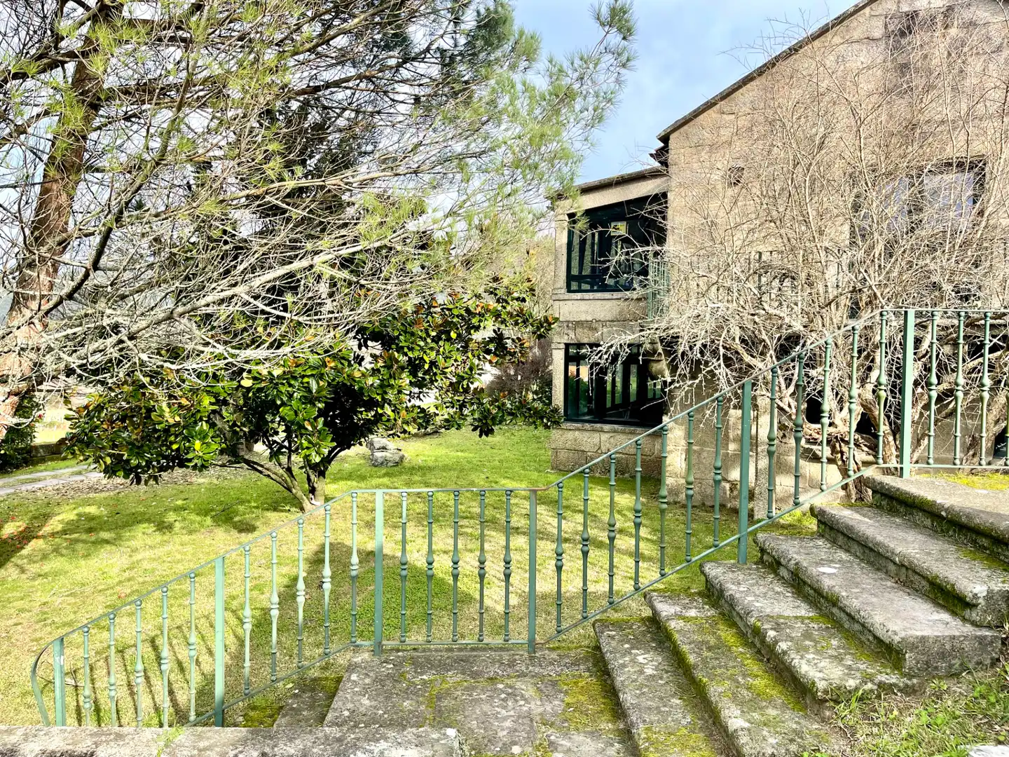 Vista exterior de Finca rústica en venta en Soutomaior con Calefacción, Jardín privado y Terraza