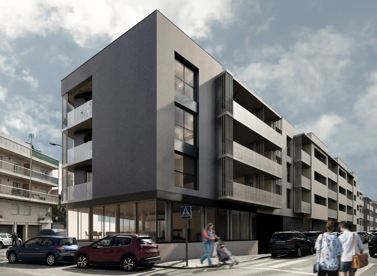 Carrer de Pau Muntadas, 2, Llevant