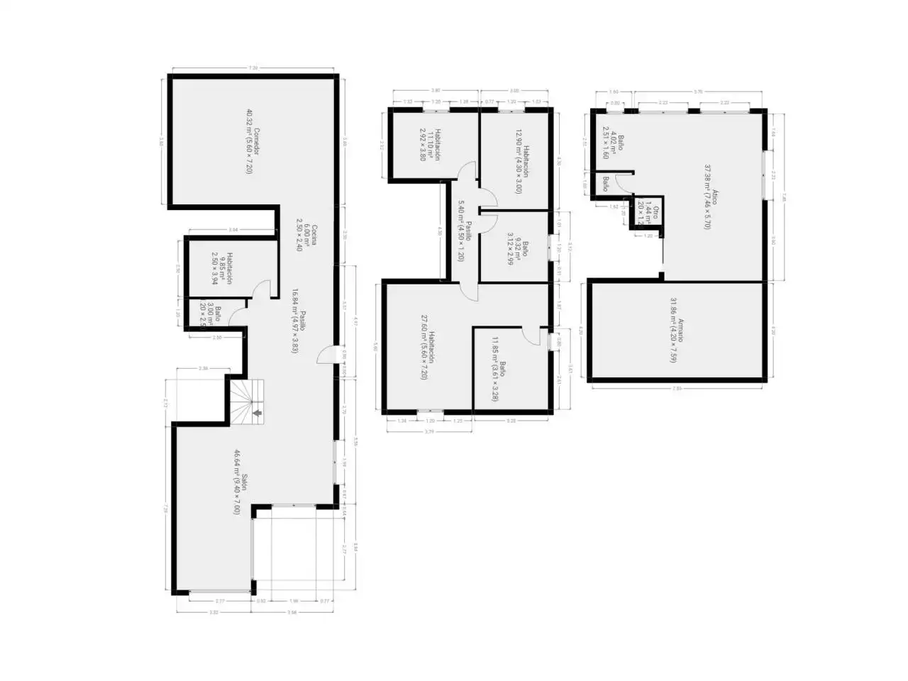 Haus oder Chalet zur Miete in Castelldefels mit Klimaanlage, Privatgarten und Terrasse