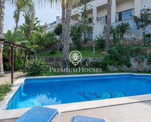 Swimming pool of House or chalet to rent in Sitges  with Air Conditioner and Swimming Pool