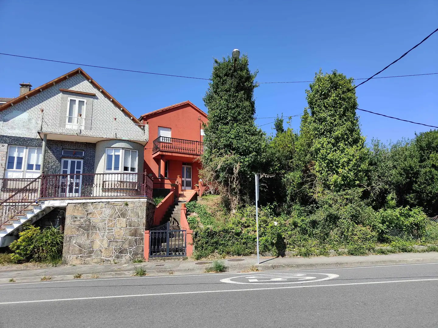 Vista exterior de Casa o chalet en venta en Rianxo con Terraza, Amueblado y Horno