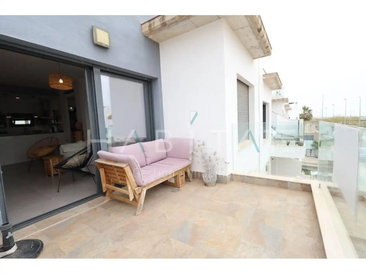 Terraza de Casa o chalet en venta en Pilar de la Horadada con Aire acondicionado, Terraza y Amueblado