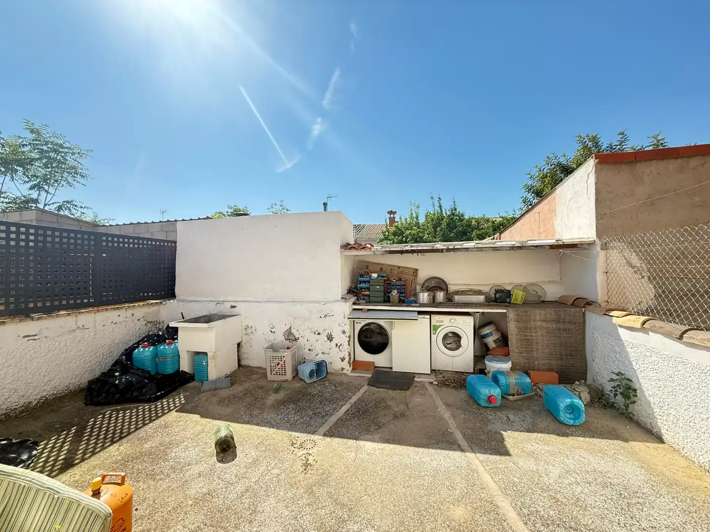 Jardín de Casa o chalet en venta en Escatrón con Jardín privado, Amueblado y Lavadora