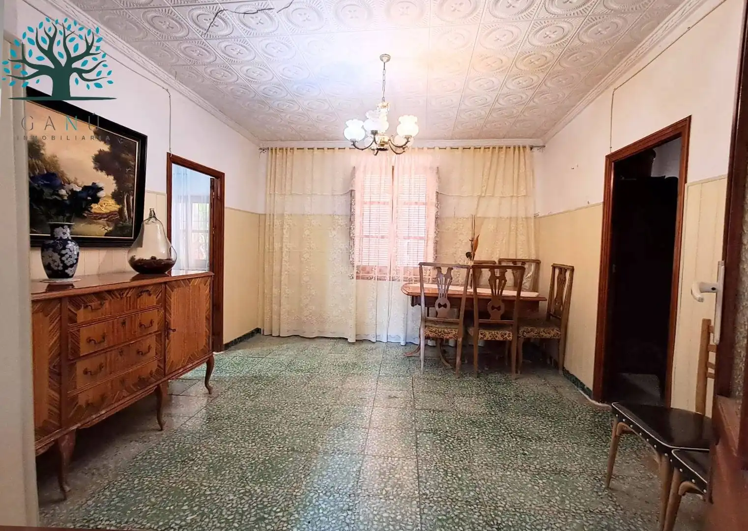 Menjador de Casa o xalet en venda en Mazarrón amb Jardí privat, Traster i Moblat