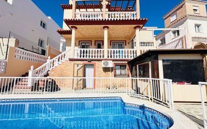 Exterior view of House or chalet for sale in Vélez-Málaga  with Air Conditioner and Swimming Pool