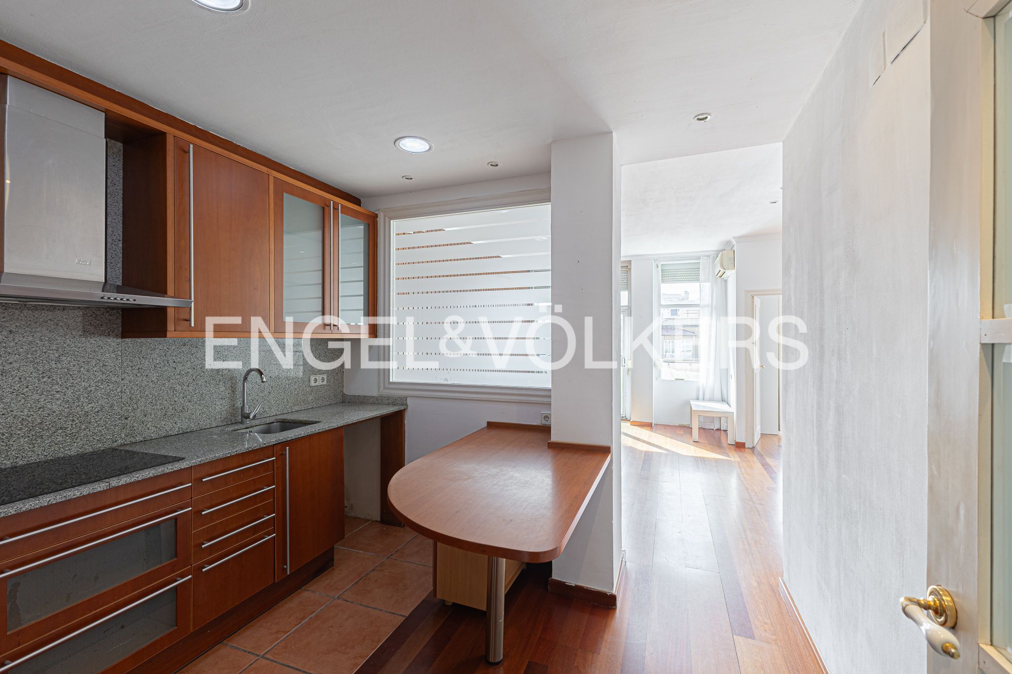 Kitchen of Flat for sale in  Barcelona Capital  with Air Conditioner, Heating and Parquet flooring