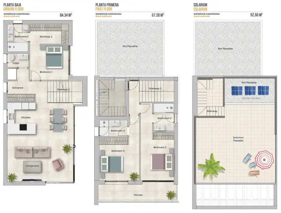 Maison avec terrasse à vendre à Golf Bahía, imagen 14