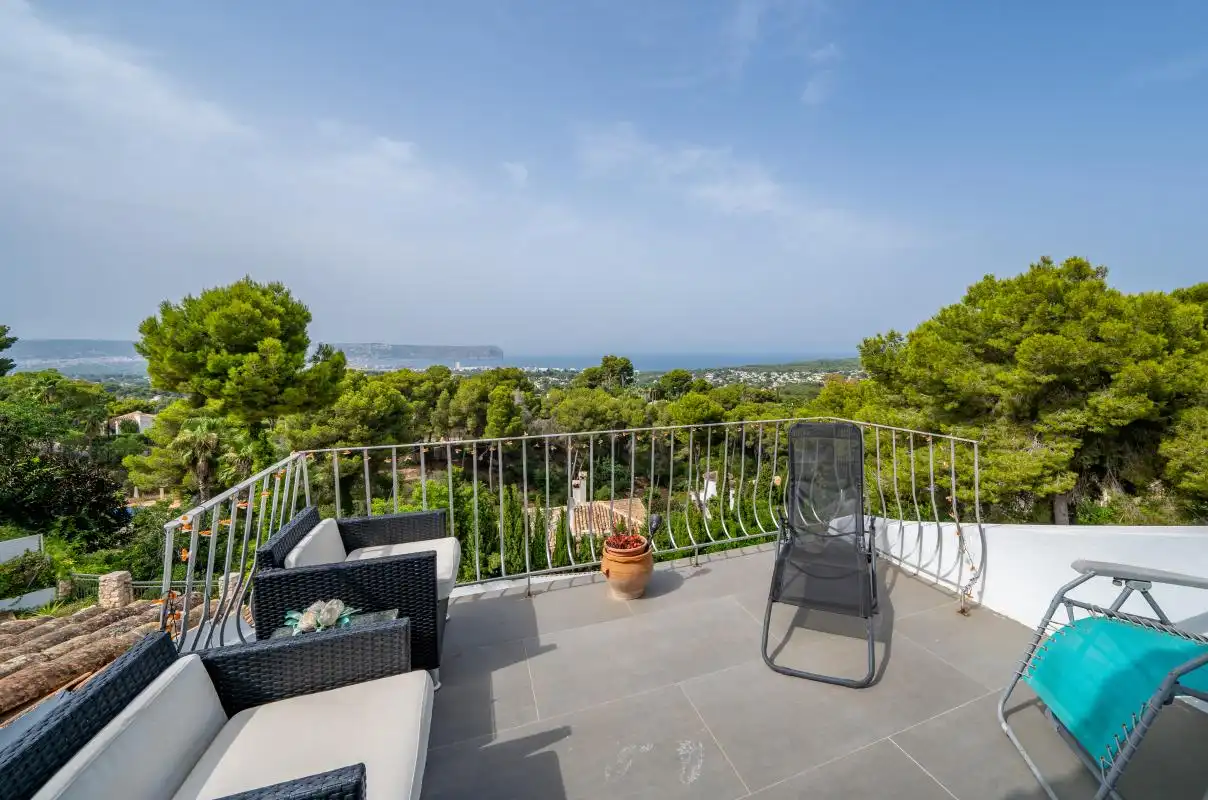 Terrassa de Casa o xalet en venda en Jávea / Xàbia amb Aire condicionat, Calefacció i Jardí privat