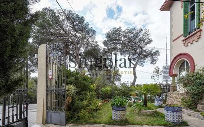 Exterior view of House or chalet for sale in  Barcelona Capital  with Private garden, Terrace and Balcony