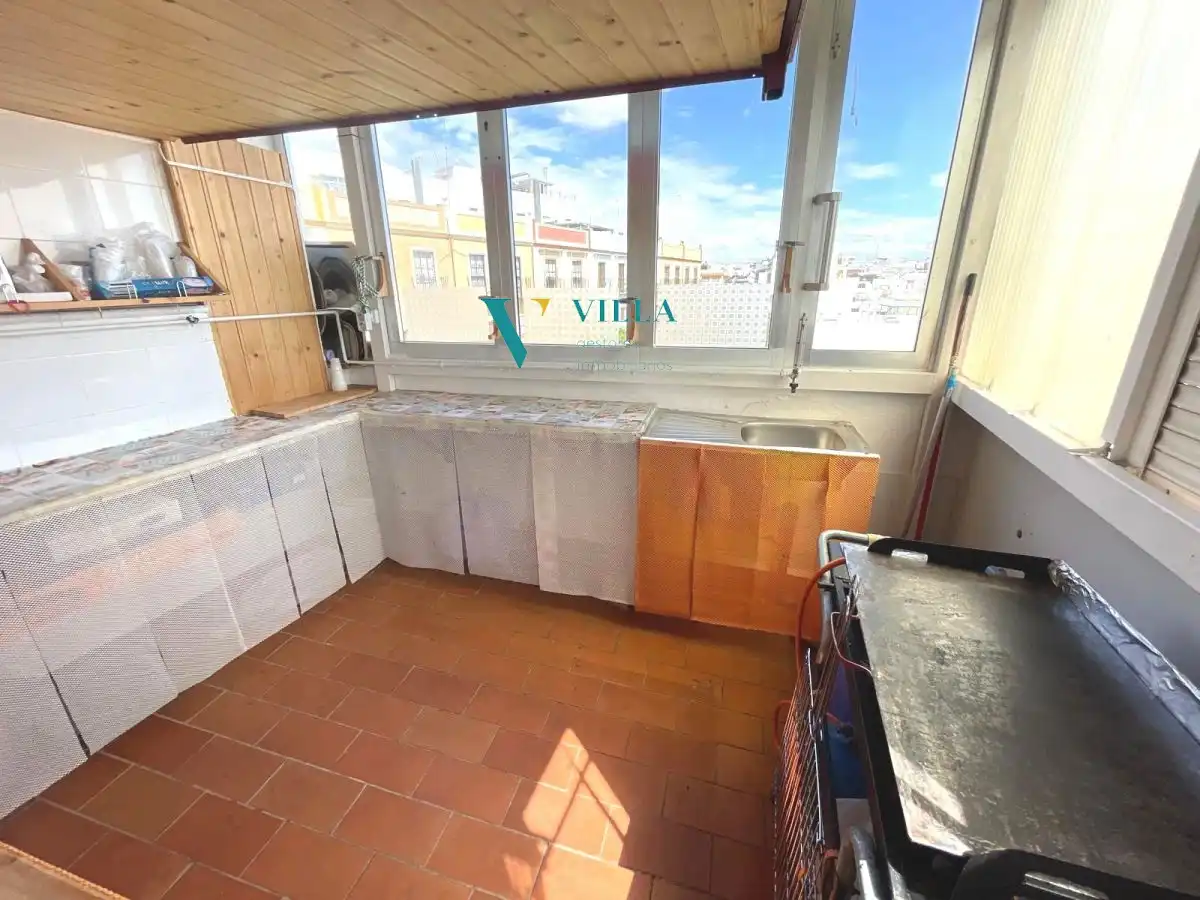 Cocina de Casa o chalet en venta en Alcalá de Guadaira con Aire acondicionado
