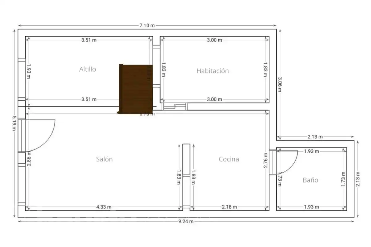 Flat for sale in Madrid  with Heating and Furnished