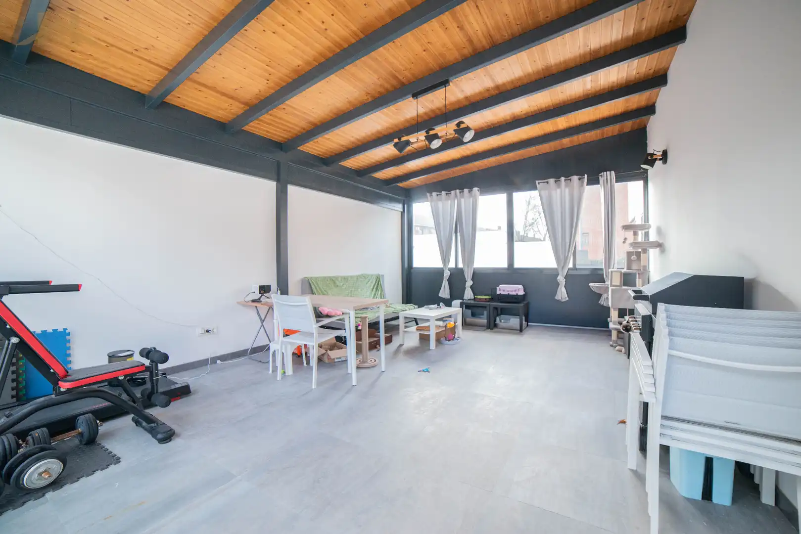 Sala de estar de Casa o chalet en venta en Arroyomolinos (Madrid) con Aire acondicionado, Calefacción y Jardín privado