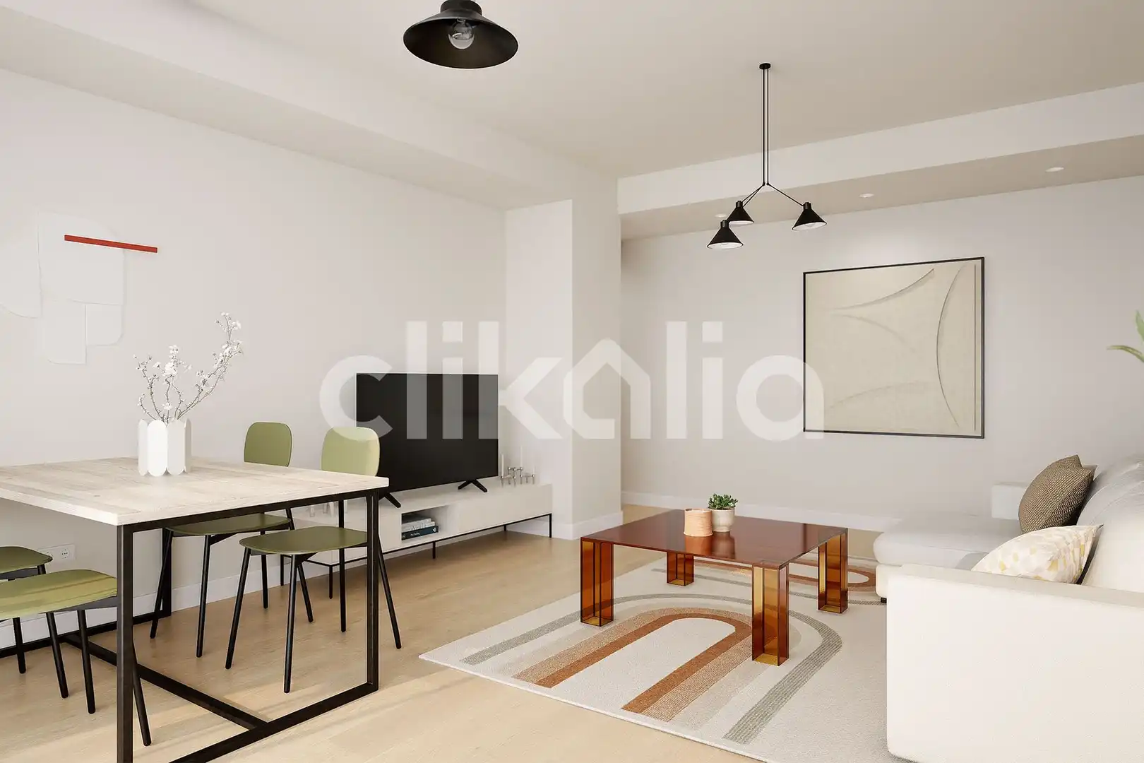 Sala d'estar de Pis en venda en Sevilla amb Aire condicionat i Terrassa
