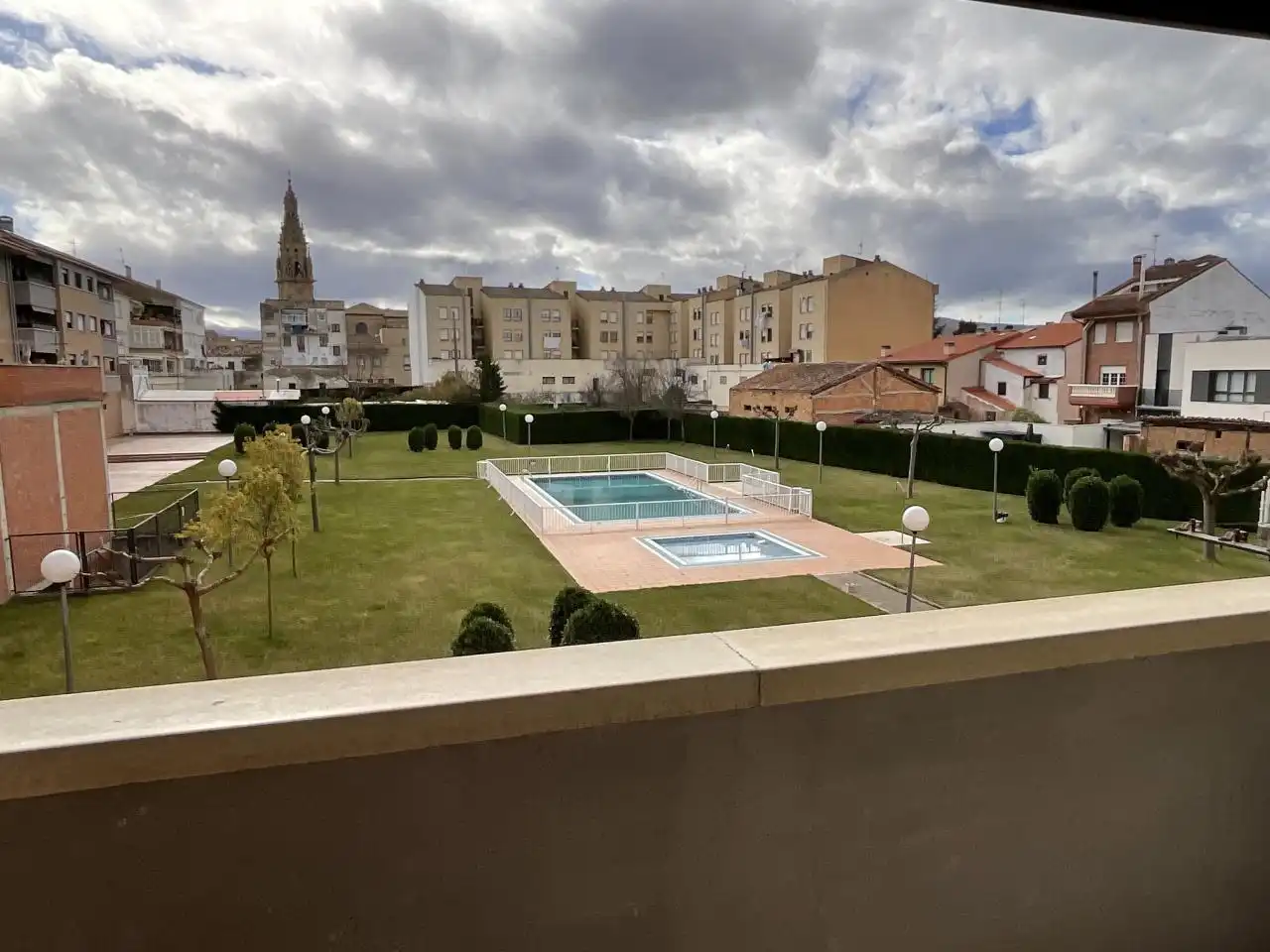 Swimming pool of Apartments for sale in Santo Domingo de la Calzada  with Heating, Parquet flooring and Storage room