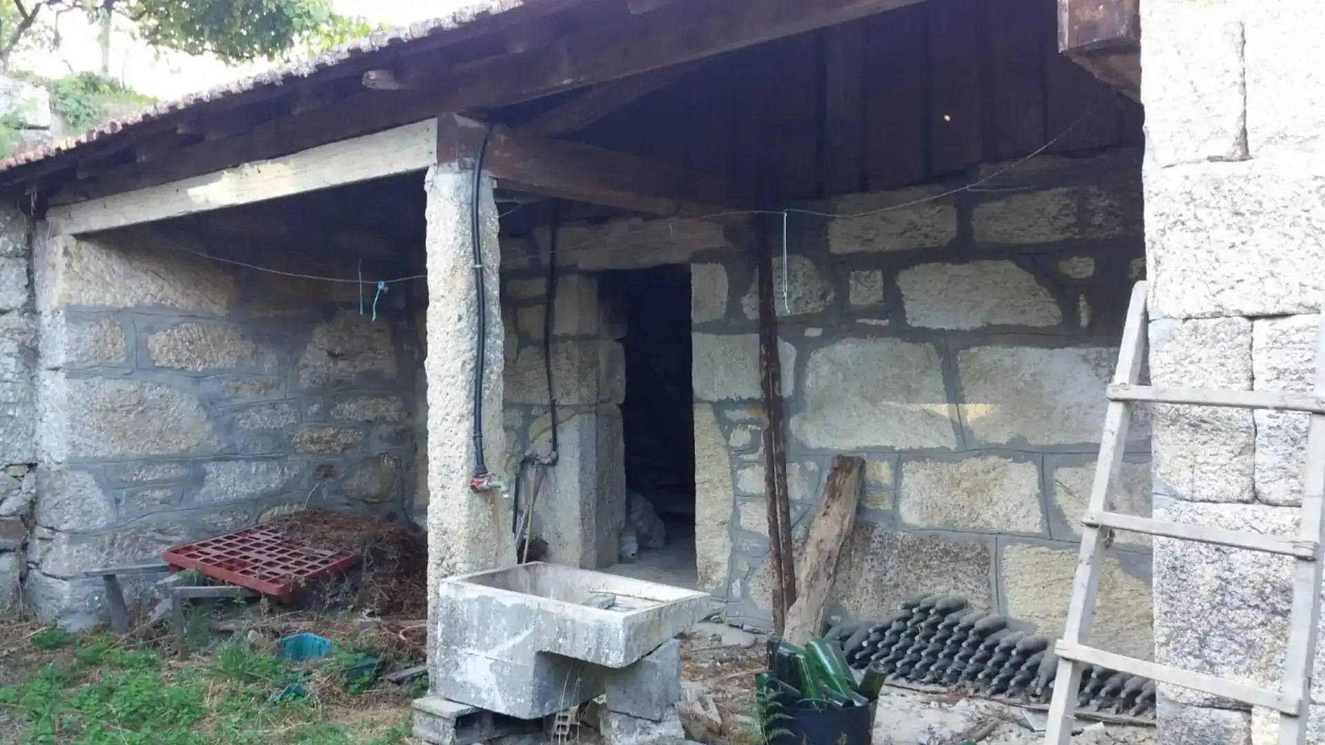 Vista exterior de Finca rústica en venda en As Neves  