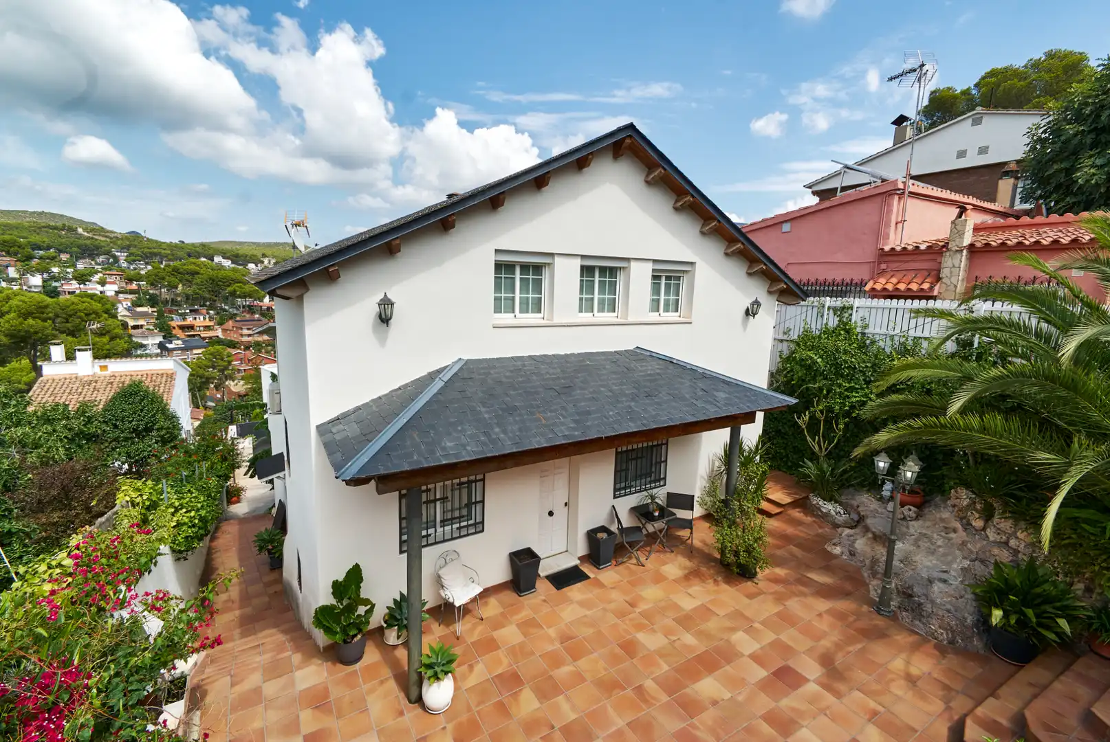 Exterior view of Houses for sale in Castelldefels  with Air Conditioner, Heating and Private garden