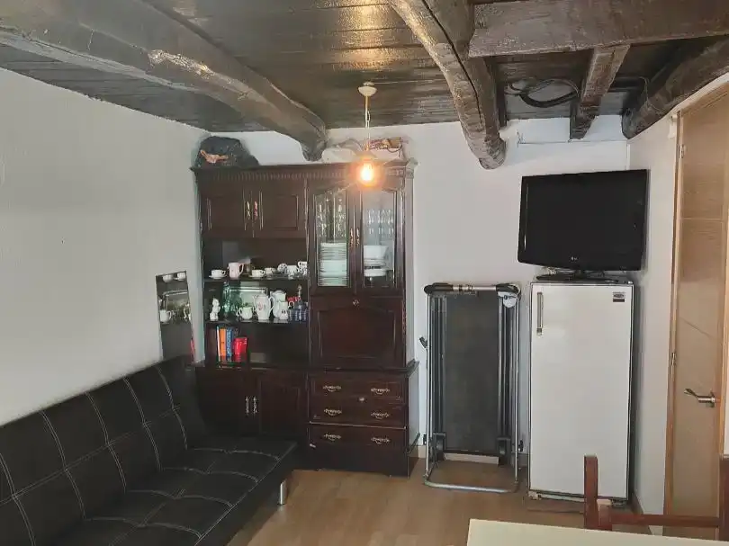 Sala d'estar de Casa adosada en venda en Rábade