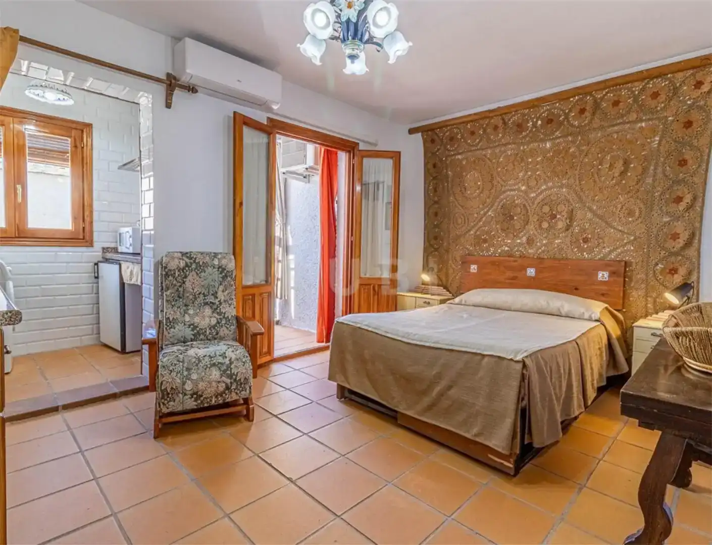 Bedroom of Apartments for sale in Bubión  with Private garden, Swimming Pool and Furnished