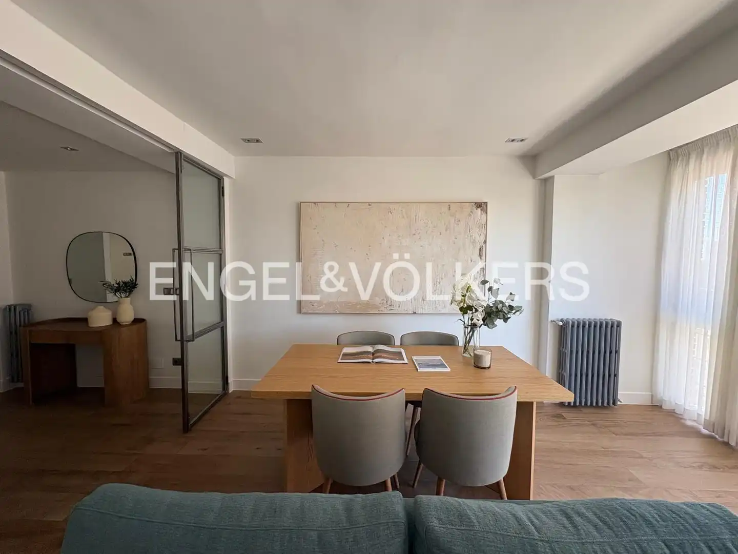 Esszimmer von Wohnung zur Miete in Madrid mit Klimaanlage und Heizung