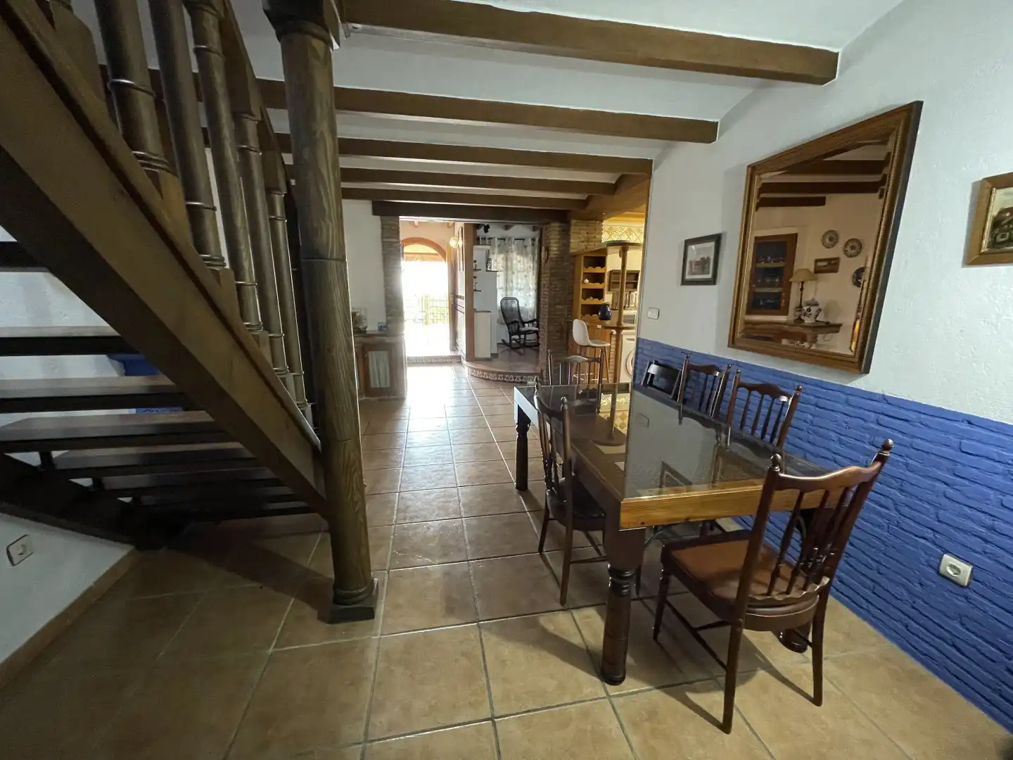 Dining room of Country homes for rent in Salobreña  with Terrace, Swimming Pool and Furnished