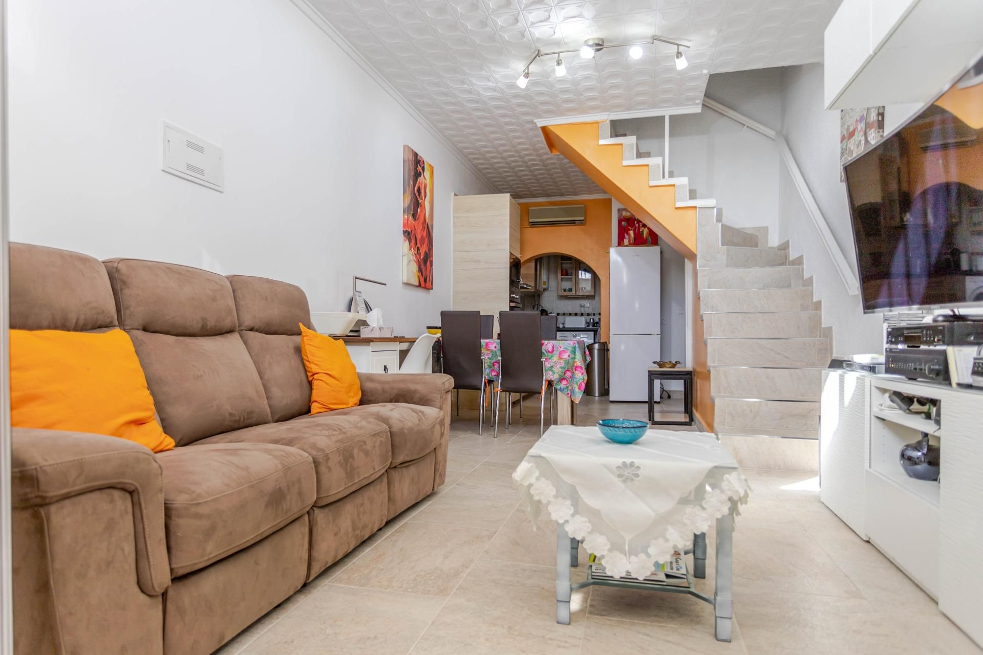 Living room of Single-family semi-detached for sale in Torrevieja  with Air Conditioner, Terrace and Storage room