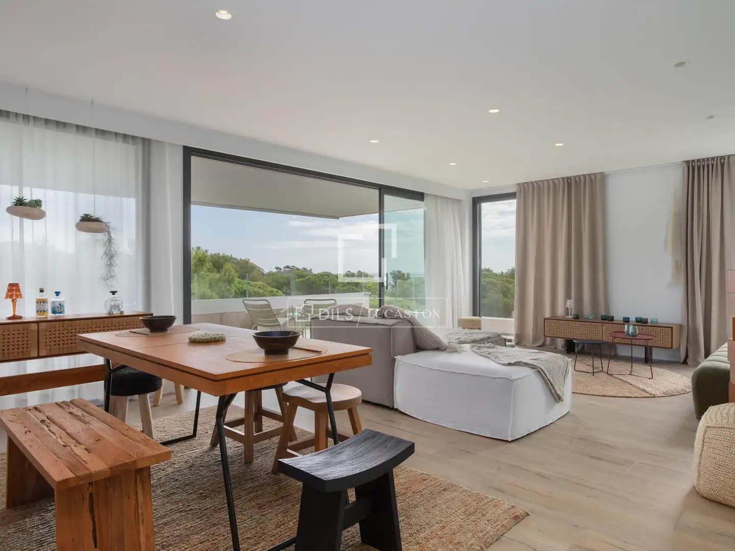 Living room of Flat for sale in Palamós  with Air Conditioner, Heating and Private garden