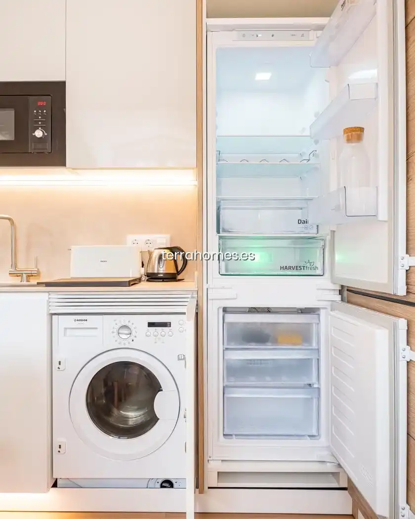 Cocina de Apartamento en venta en Madrid con Aire acondicionado y Amueblado