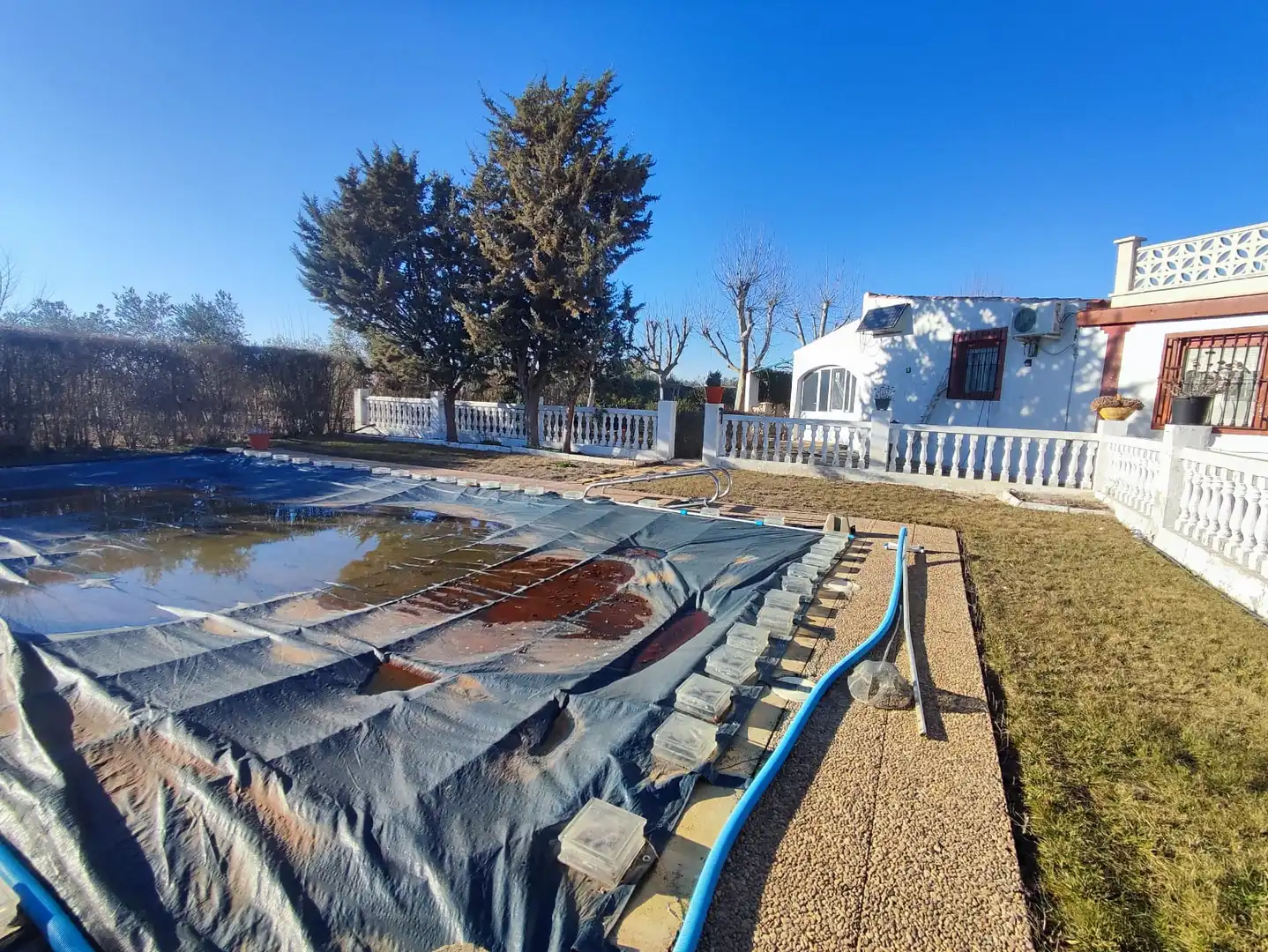 Piscina de Casa o chalet en venta en Manzanares con Aire acondicionado, Jardín privado y Terraza