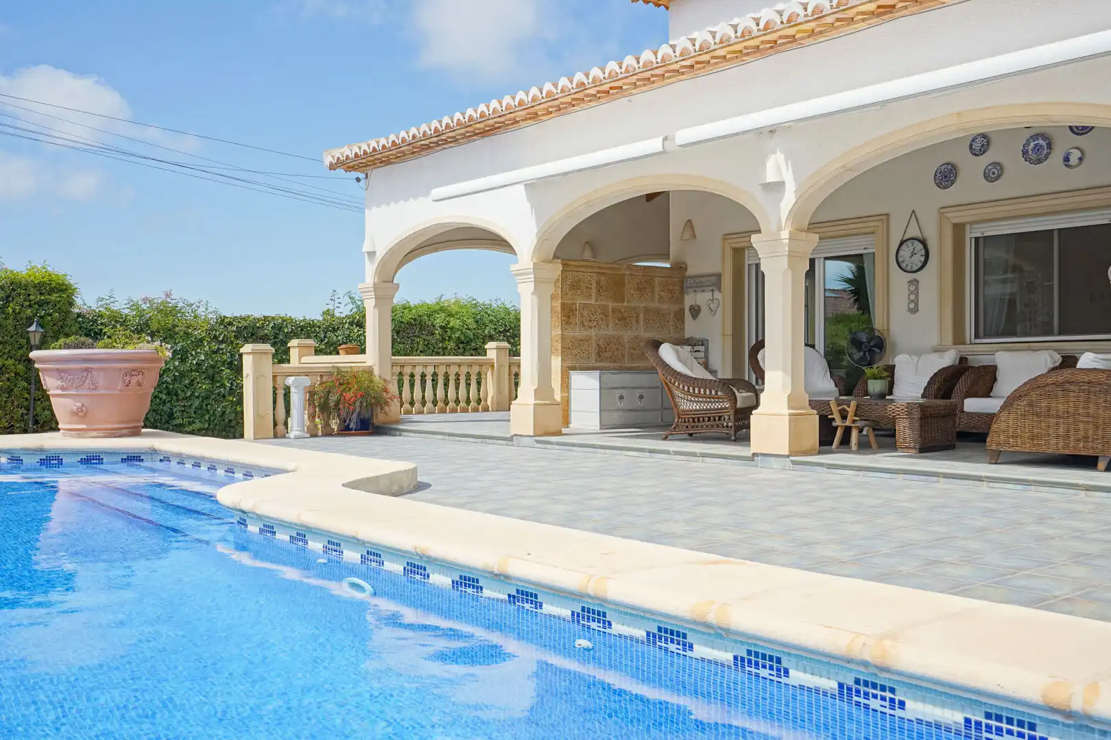 Swimming pool of Houses for sale in Jávea / Xàbia  with Heating, Terrace and Swimming Pool