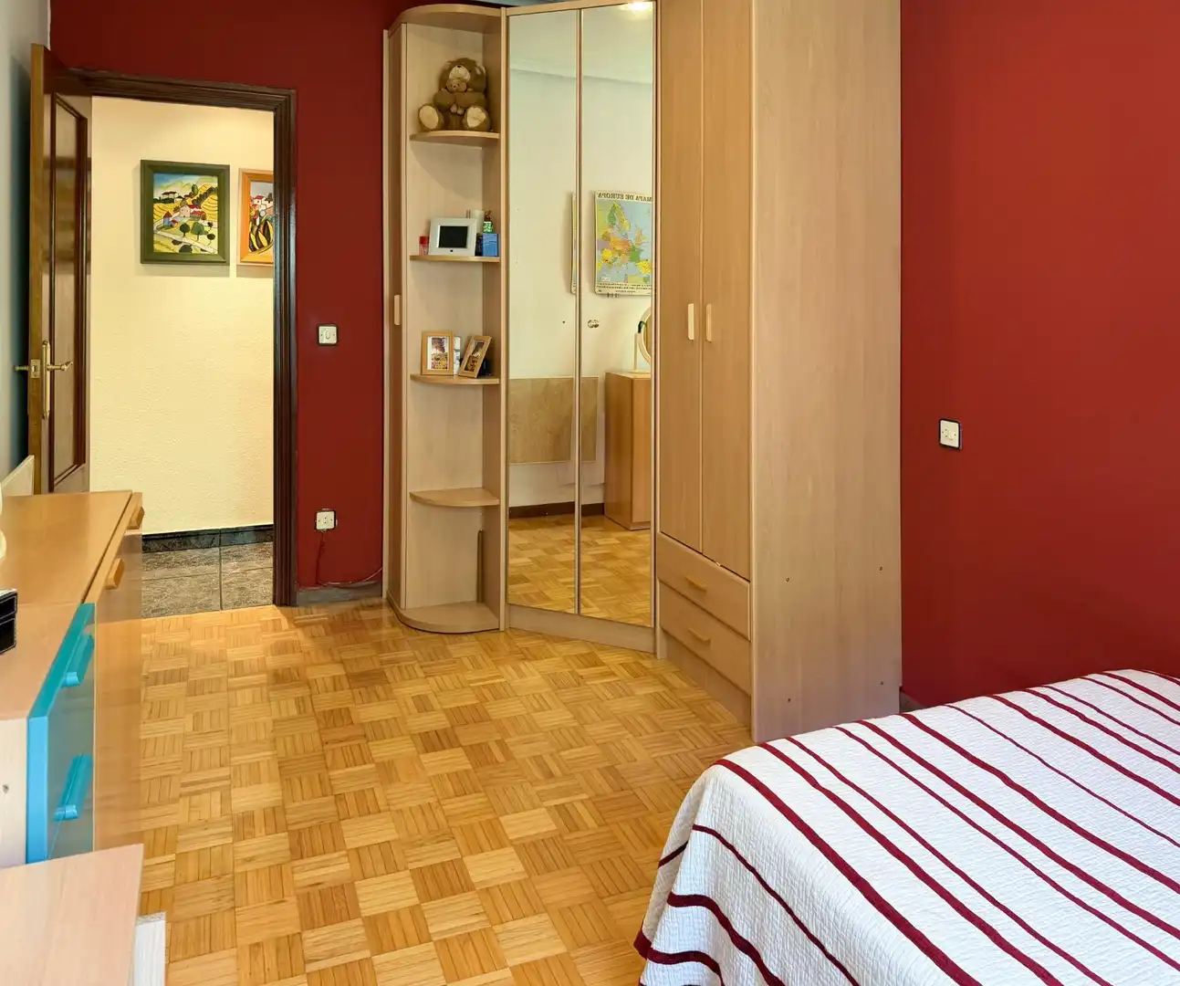 Habitación de Piso en venta en Mieres (Asturias) con Calefacción, Parquet y Amueblado