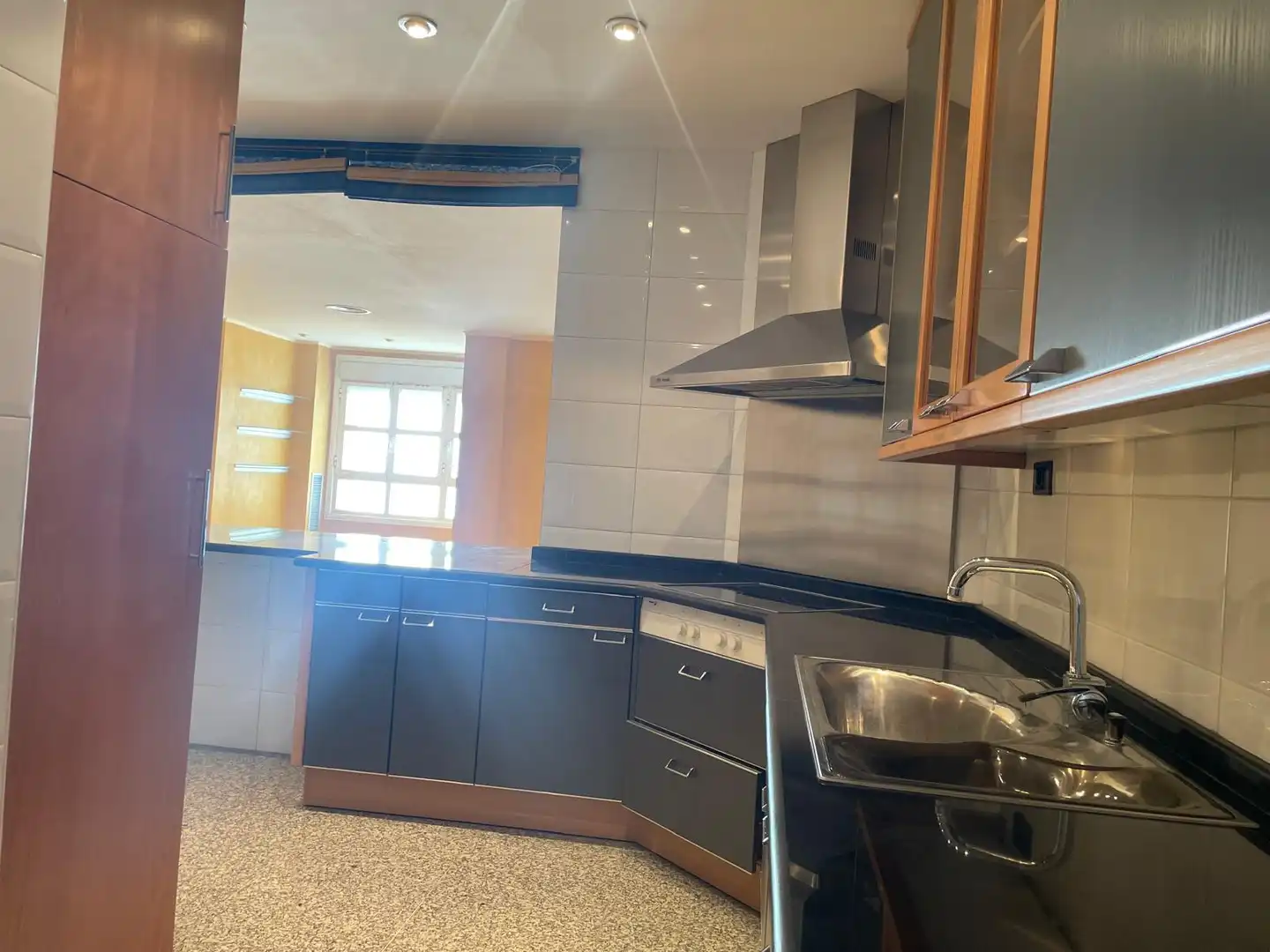 Kitchen of Attic for rent in Zaragoza  with Air Conditioner, Heating and Parquet flooring