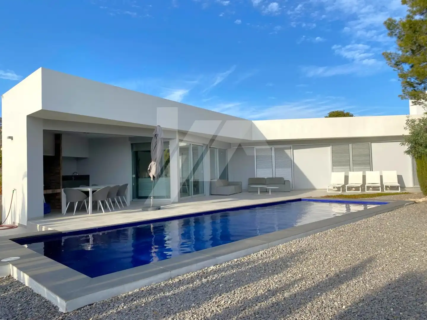 Swimming pool of Houses for sale in Benissa  with Air Conditioner, Heating and Private garden