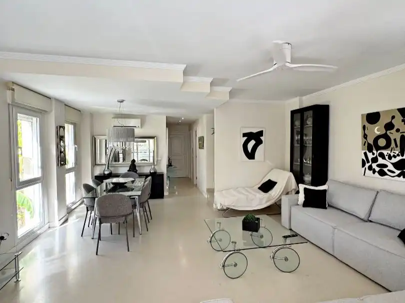 Sala de estar de Casa o chalet de alquiler en El Verger con Aire acondicionado, Terraza y Amueblado