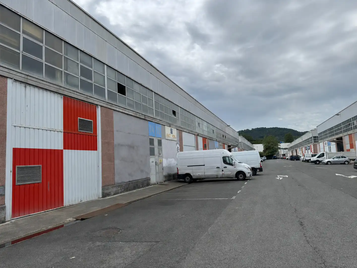 Exterior view of Industrial buildings for sale in Irun 
