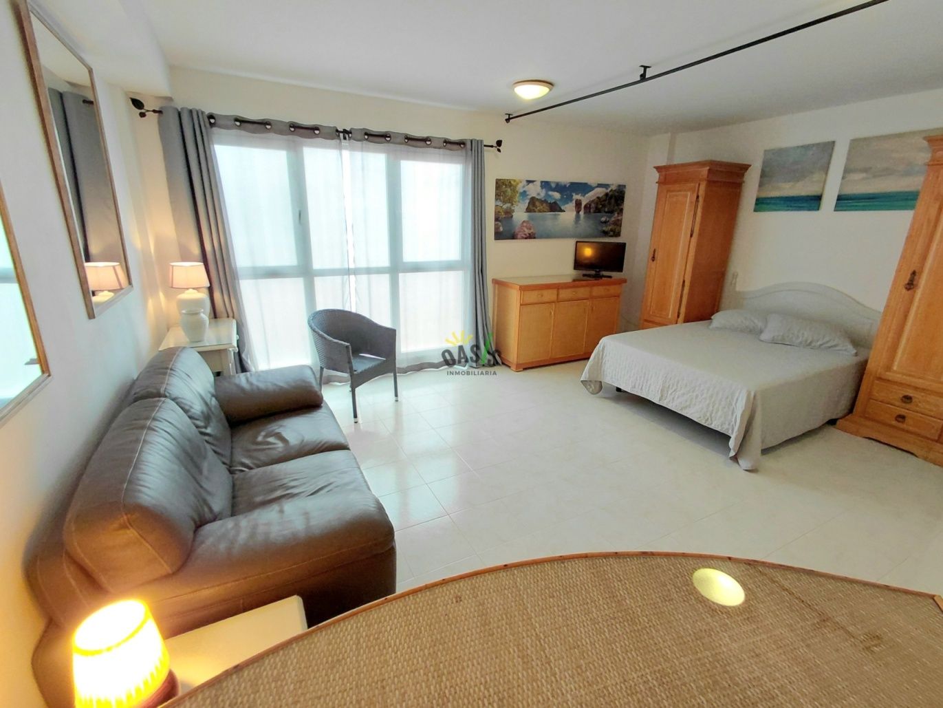 Sala d'estar de Pis de lloguer en Granadilla de Abona amb Traster i Moblat