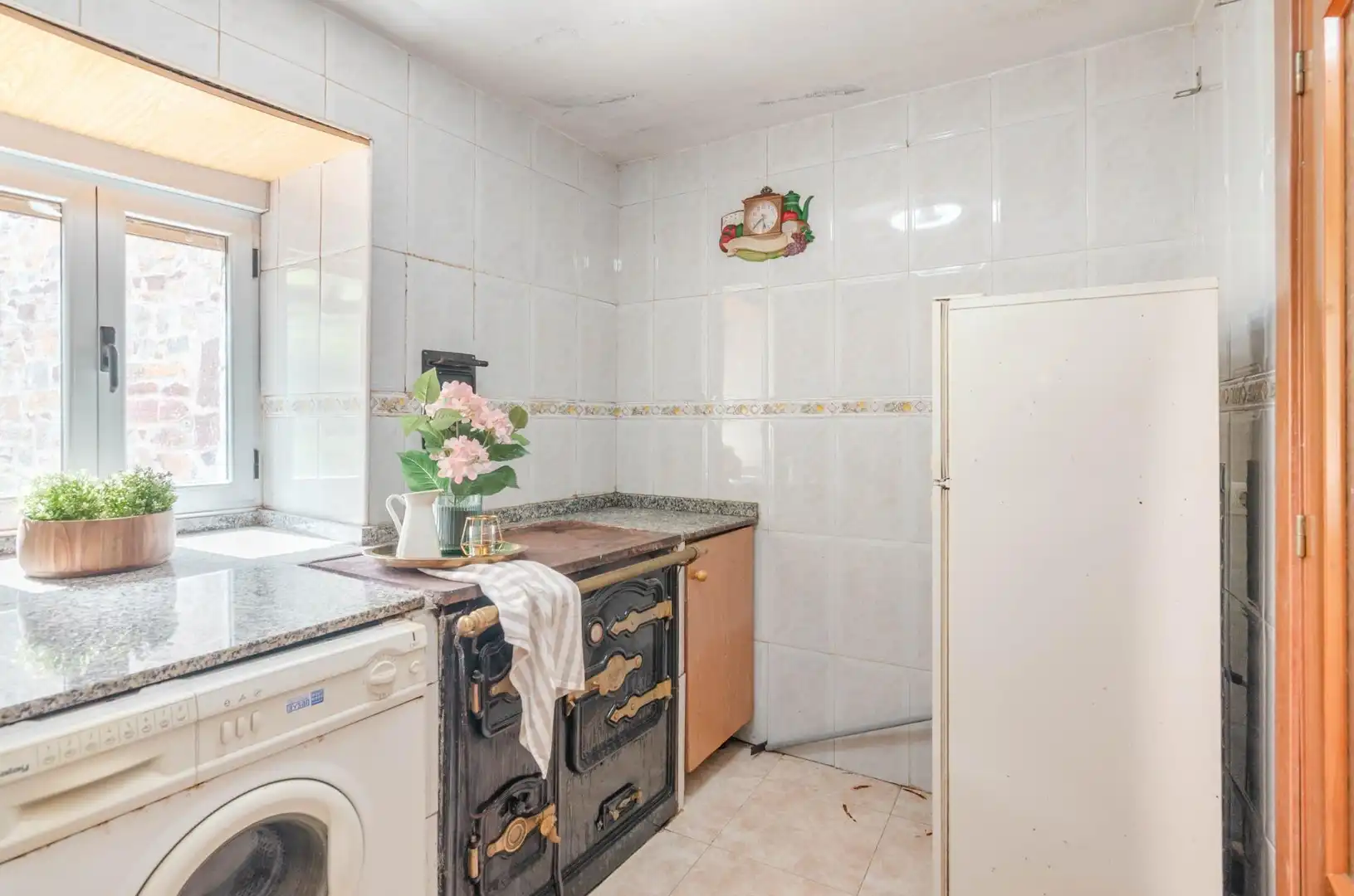 Cocina de Casa o chalet en venta en Somiedo con Jardín privado, Trastero y Amueblado