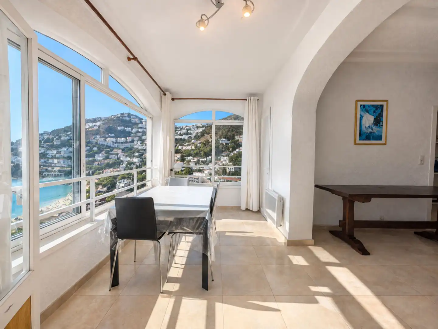 Dining room of Flat for sale in Roses  with Heating and Terrace