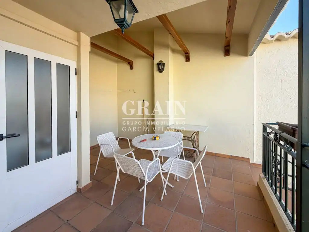 Garden of Detached homes for sale in Barrax  with Air Conditioner, Heating and Storage room
