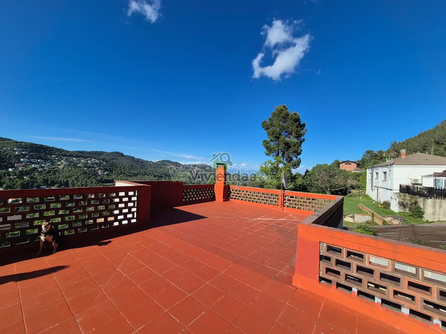 Terraza de Casa o chalet en venta en Corbera de Llobregat con Calefacción, Jardín privado y Parquet