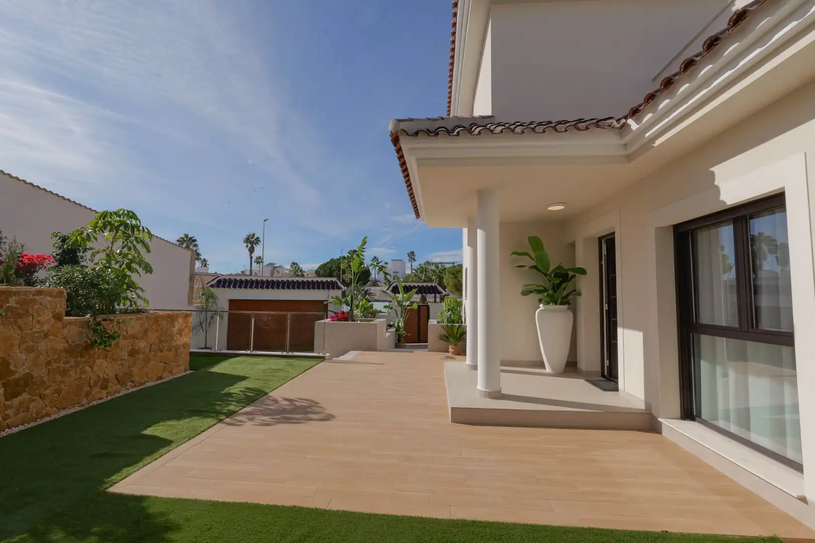 Terraza de Casa o chalet en venta en Rojales con Aire acondicionado, Calefacción y Jardín privado