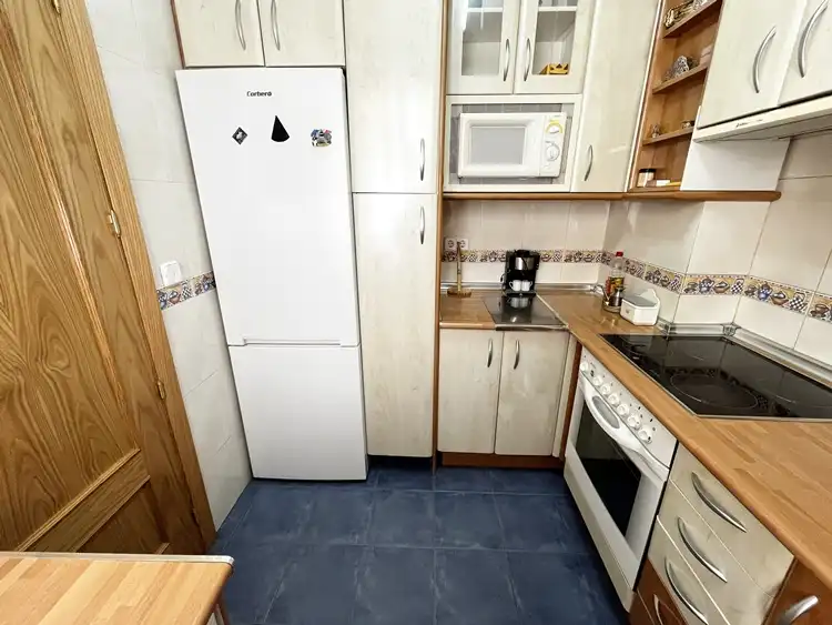 Kitchen of Flat for sale in Madrid  with Air Conditioner, Heating and Parquet flooring