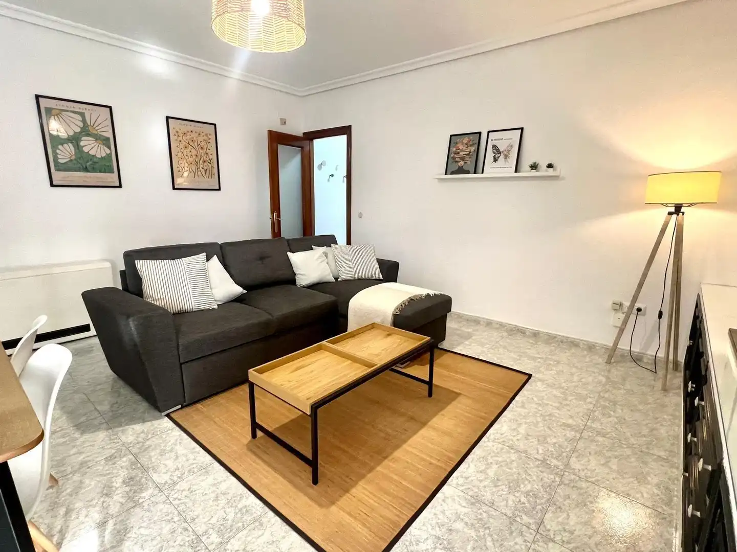 Sala de estar de Piso de alquiler en Plasencia con Aire acondicionado, Calefacción y Terraza