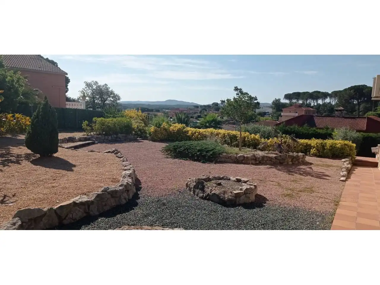 Jardí de Casa o xalet en venda en Caldes de Malavella amb Aire condicionat, Calefacció i Jardí privat
