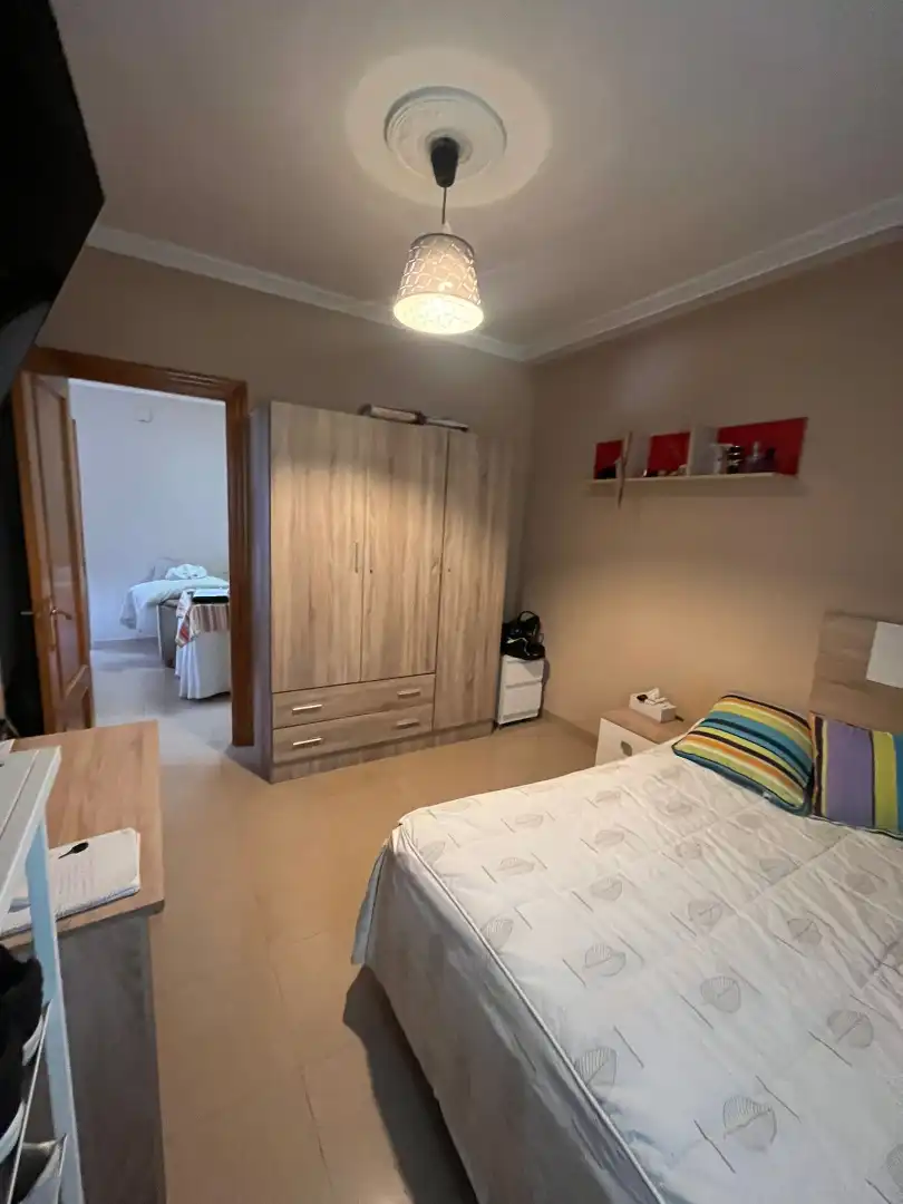 Bedroom of Flat for sale in Sevilla  with Terrace and Furnished