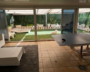 Garden of Attic to rent in  Valencia Capital  with Heating, Terrace and Swimming Pool