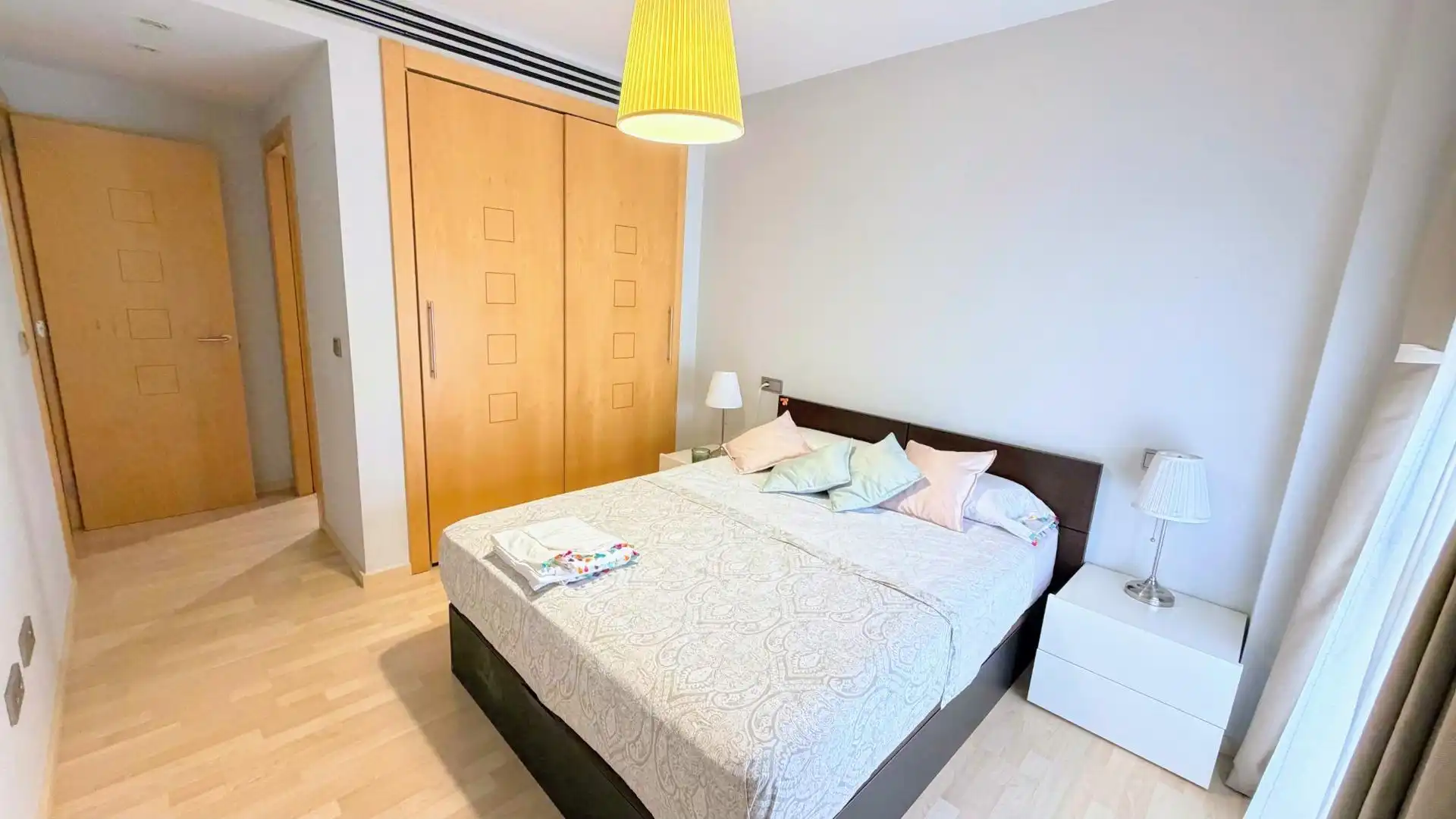 Bedroom of Flat for rent in El Bajondillo