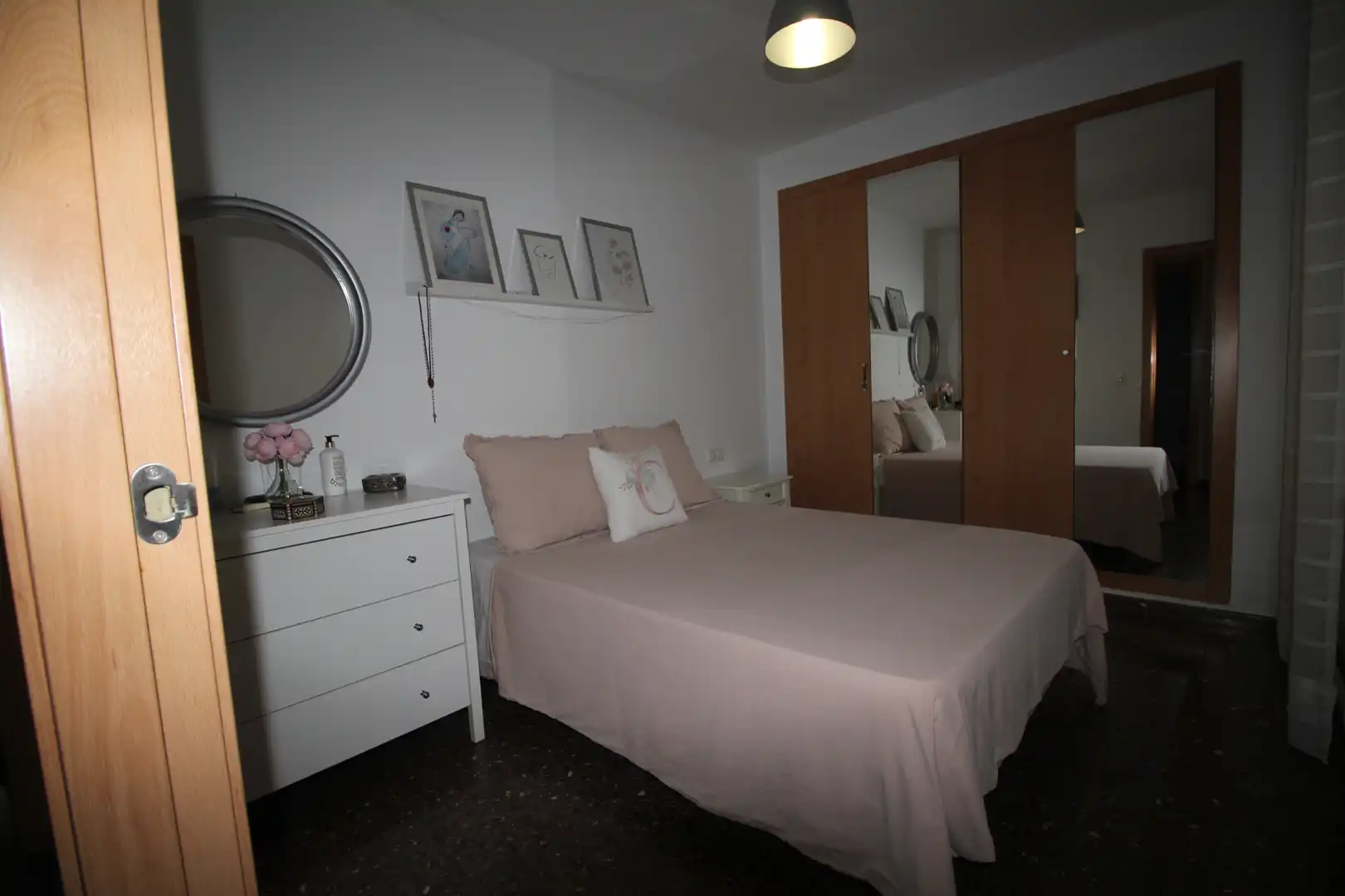 Bedroom of Flat for sale in Carlet  with Terrace, Storage room and Oven